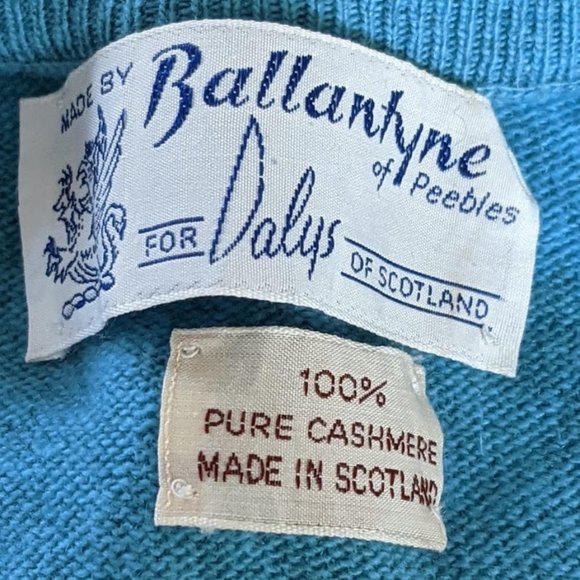 Vintage Ballantyne Scottish Cashmere Sweater - Picture 4 of 4